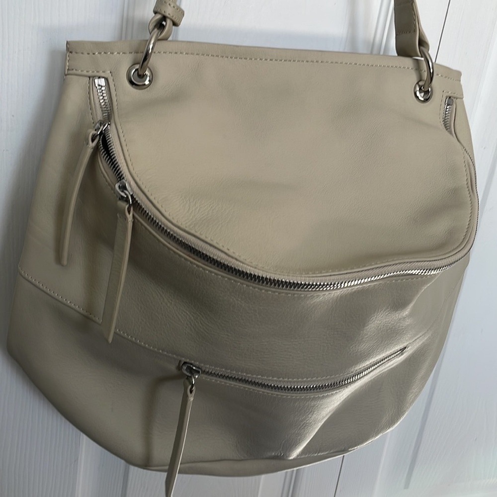 10 Crosby‎ Derek Lam Lafayette Ecru leather handbag